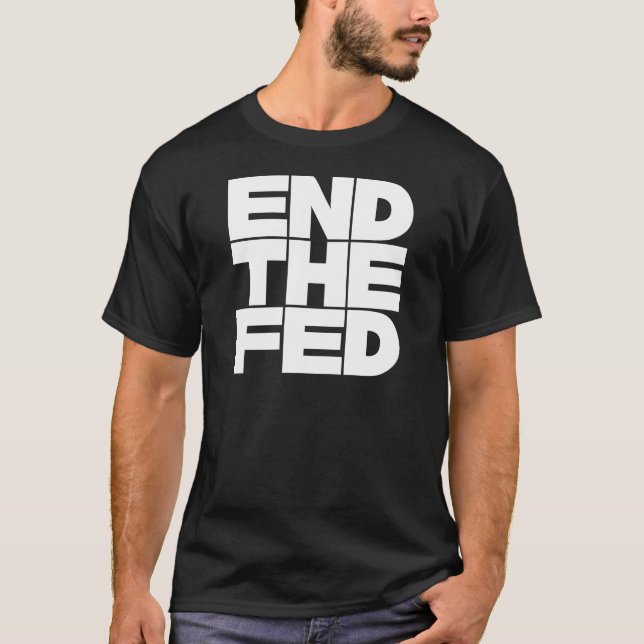 Camiseta Encerrar o FED (Frente)