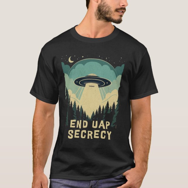 Camiseta Encerrar segredo UPA #EndUAPSecsecret t-shirt (Frente)