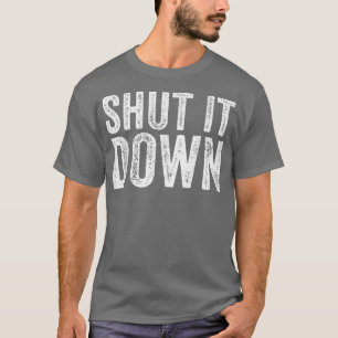 Camiseta Encerre Engraçado Dizendo Retrô De Vintagem Sarcás