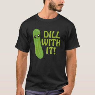 Camiseta Encha Com Ele Dobre O Ventilador Do Pepino De Food