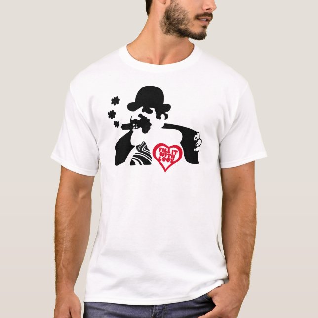 Camiseta Encha-o com o amor (Frente)