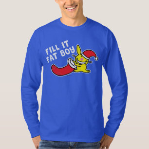 Camiseta Encha-o menino gordo