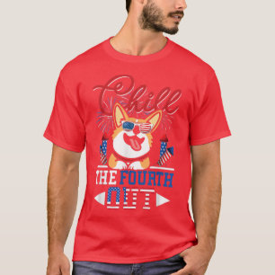 Camiseta Encham O Quarto Cachorro De Corgi Frio.