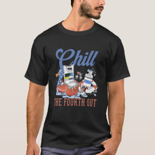 Camiseta Encham o quarto retrato de saída 4 de julho, enfer