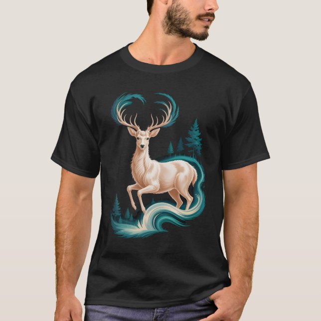 Camiseta Enchanted Deer Mist (Frente)
