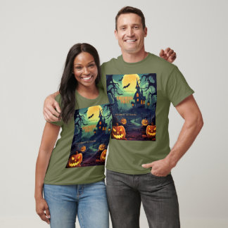 Camiseta Enchendo a Floresta de Abóbora 🎃