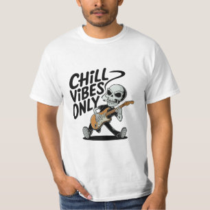 Camiseta Encher apenas as vibrações