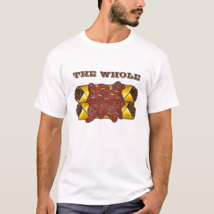 Camiseta Enchilada Inteira: Galinha De Queijo Enchilada
