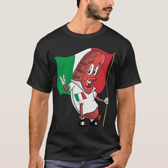 Camiseta Enchimento de carne de porco (Frente)