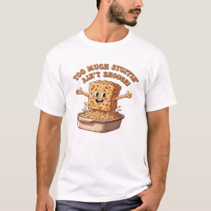 Camiseta Enchimento Divertido Exagero Dia de Ação de Graças