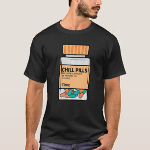 Camiseta Enchimento Pílula Medicina Relaxe Enfermagem Medic