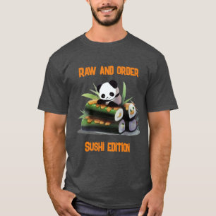 Camiseta Encomenda em bruto: Sushi Edition Pun