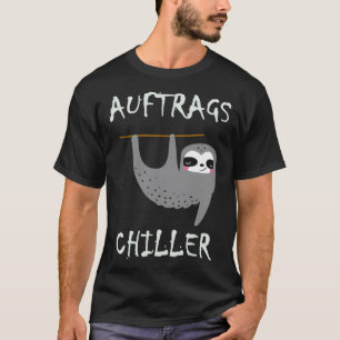 Camiseta Encomendar Chiller Conjunto de Preguiça para Pregu