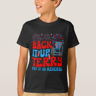 Camiseta Encontra-O Terry Colocou-O No Inverso Do Fogo 4º D