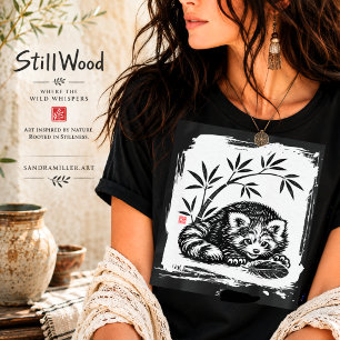 Camiseta ENCONTRADO • StillWood • Panda Vermelho