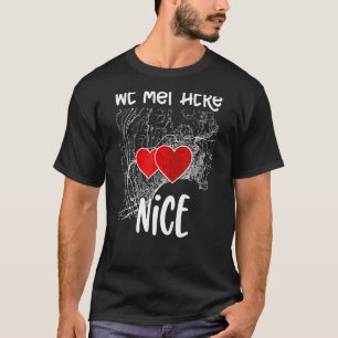 Camiseta Encontrámo-Nos Aqui Um Belo Mapa Corado