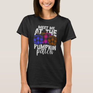 Camiseta Encontramo-Nos No Caminho Da Abóbora Halloween Pum