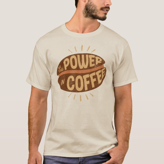 Camiseta Encontramos PODER no Café (Frente)