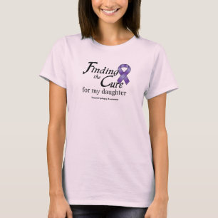 Camiseta Encontrando a cura… para minha filha