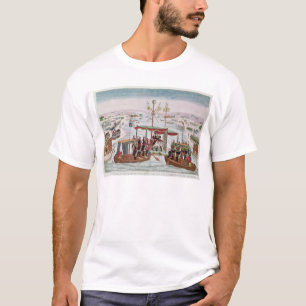 Camiseta Encontrando entre Napoleon me & o Tsar Alexander
