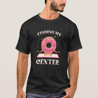 Camiseta Encontrando Meu Centro Donuts Pastelarias Bolos Yo