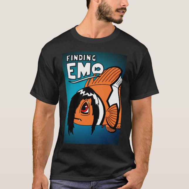 Camiseta Encontrando o Emo, Palhaço Triste (Frente)