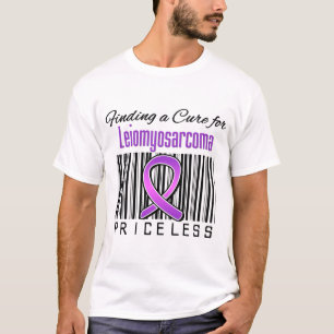 Camiseta Encontrando uma cura para Leiomyosarcoma IMPAGÁVEL