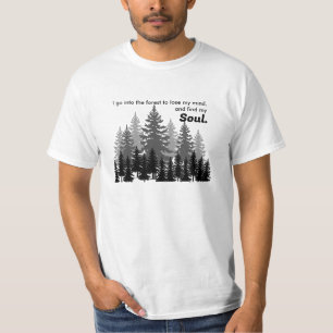 Camiseta encontrar alma nas montanhas