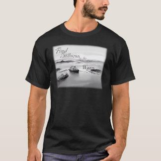 Camiseta Encontrar inclinação nas ondas - Oceano Tranquilo