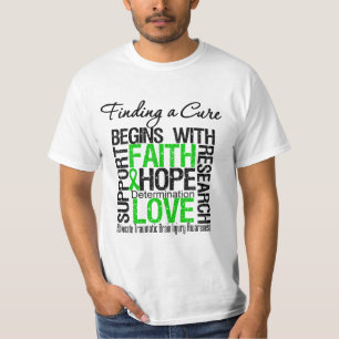 Camiseta Encontrar uma cura começa com a esperança TBI