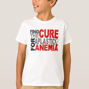 Camiseta Encontre a anemia não plástica da cura