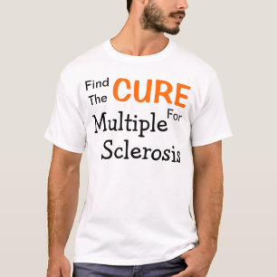 Camiseta Encontre a cura para a esclerose múltipla
