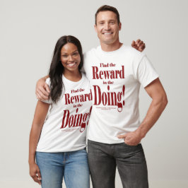 Camiseta Encontre a Recompensa no Fazer