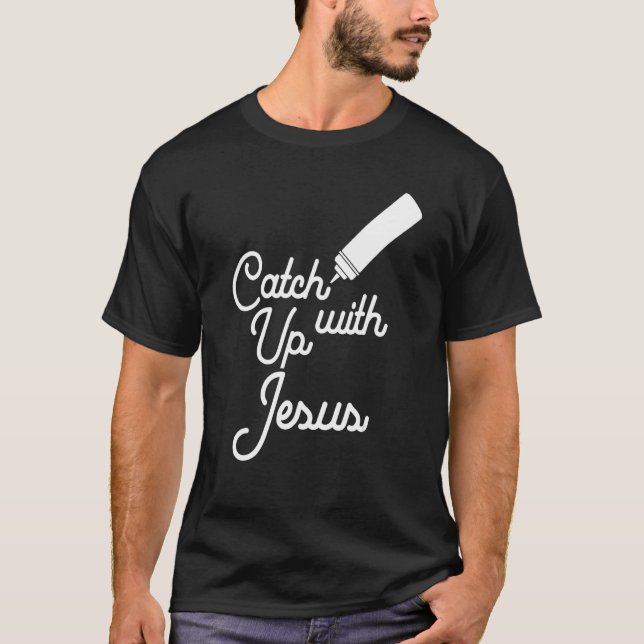 Camiseta Encontre Jesus Engraçado Christian_1 (Frente)