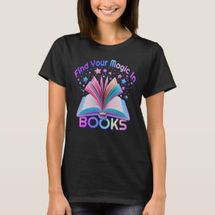 Camiseta Encontre Magia Nos Livros