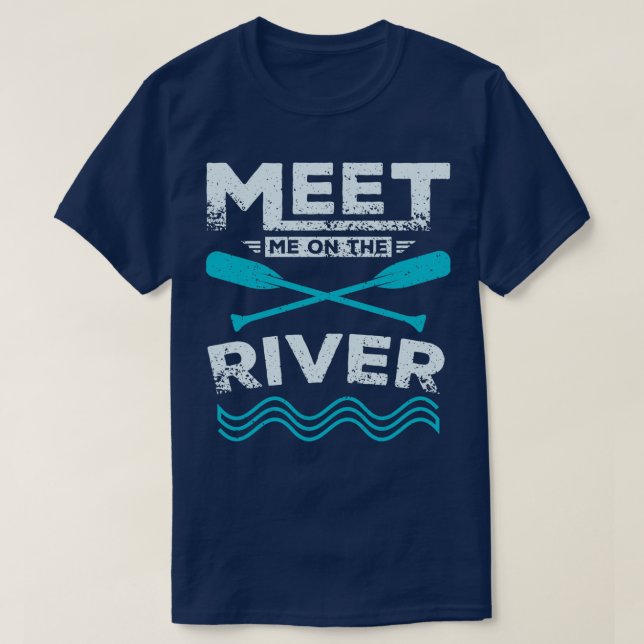 Camiseta Encontre-me na balsa do rio (Frente do Design)