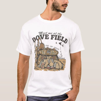 Camiseta Encontre-Me Na Caça Da Dove Field