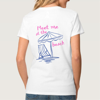 Camiseta Encontre-me Na Praia Vibrações de Verão