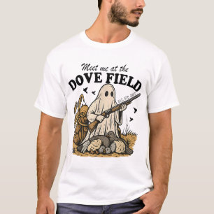 Camiseta Encontre-Me No Fantasma Do Caçador De Campo De Dov