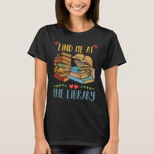 Camiseta Encontre-me no livro do amante da biblioteca, dive