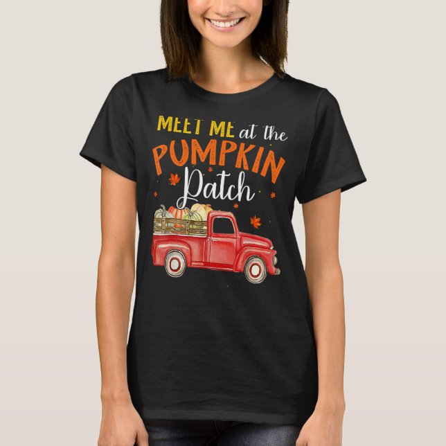 Camiseta Encontre-Me No Pumpkin Patch (Frente)