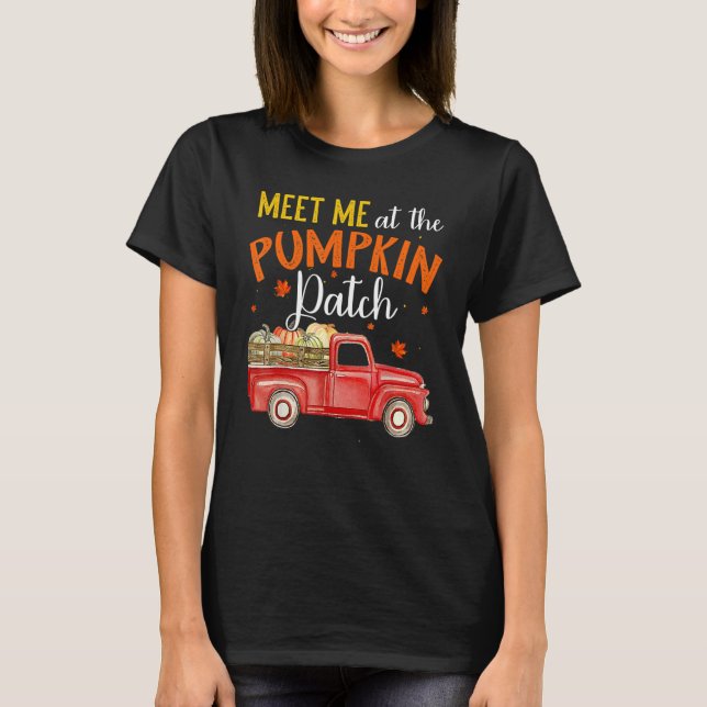 Camiseta Encontre-Me No Pumpkin Patch (Frente)