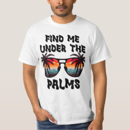 Camiseta Encontre-Me Sob As Palmas, Férias De Verão