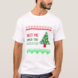 Camiseta Encontre-me sob o visco