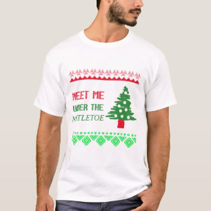 Camiseta Encontre-me sob o visco