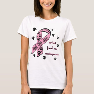 Camiseta Encontre o ~ Pawprint da cura