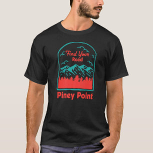 Camiseta Encontre o seu acampamento de estrada mando as cit