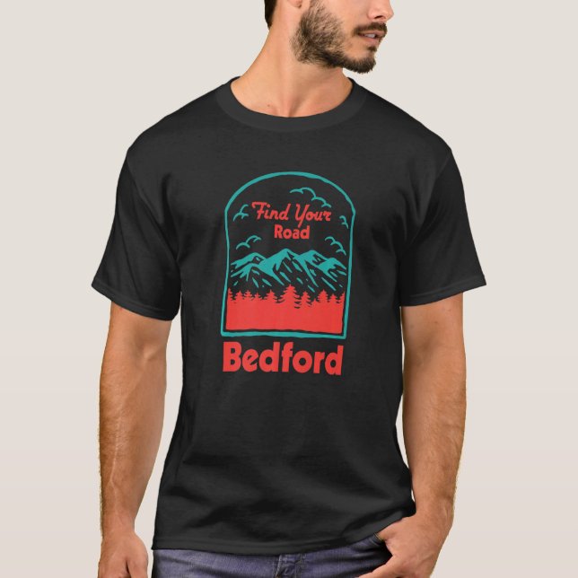 Camiseta Encontre seu acampamento de estrada mando citações (Frente)