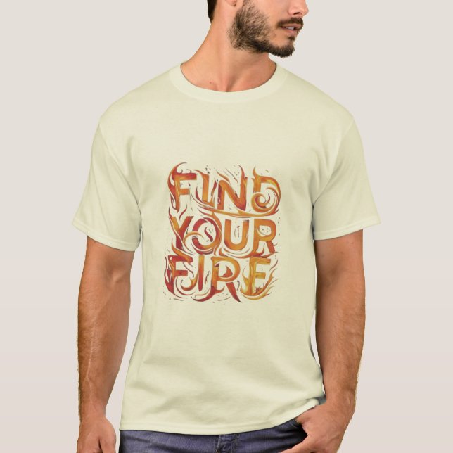 Camiseta Encontre seu fogo (Frente)