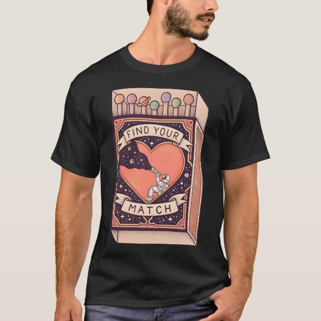 Camiseta Encontre seu par (Frente)